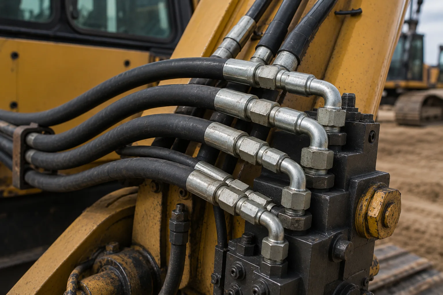 Hydraulic Hose Failure Causes Imperial Auto
